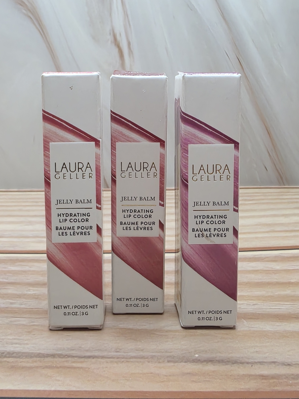 Laura Geller Jelly Balm Hydrating Lip Color - Pink Shades